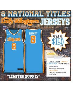 Lady VOL 8 National Titles Collectible Jersey