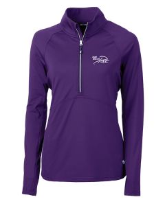 Ladies Knit Stretch Pullover - PSFS Officials - Purple