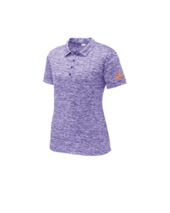 Ladies Electric Heather Polo