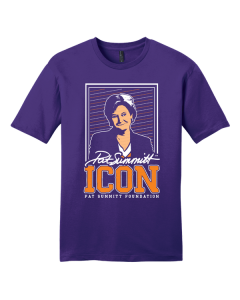 Pat Summitt Icon Ring Spun Soft Cotton Tee