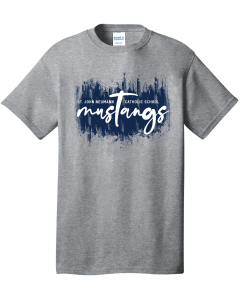 ADULT Watercolor Mustang Short Sleeve Tee