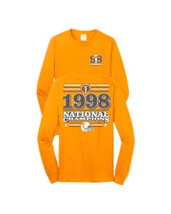 SS LS Adult Tee. 1998 National Champions